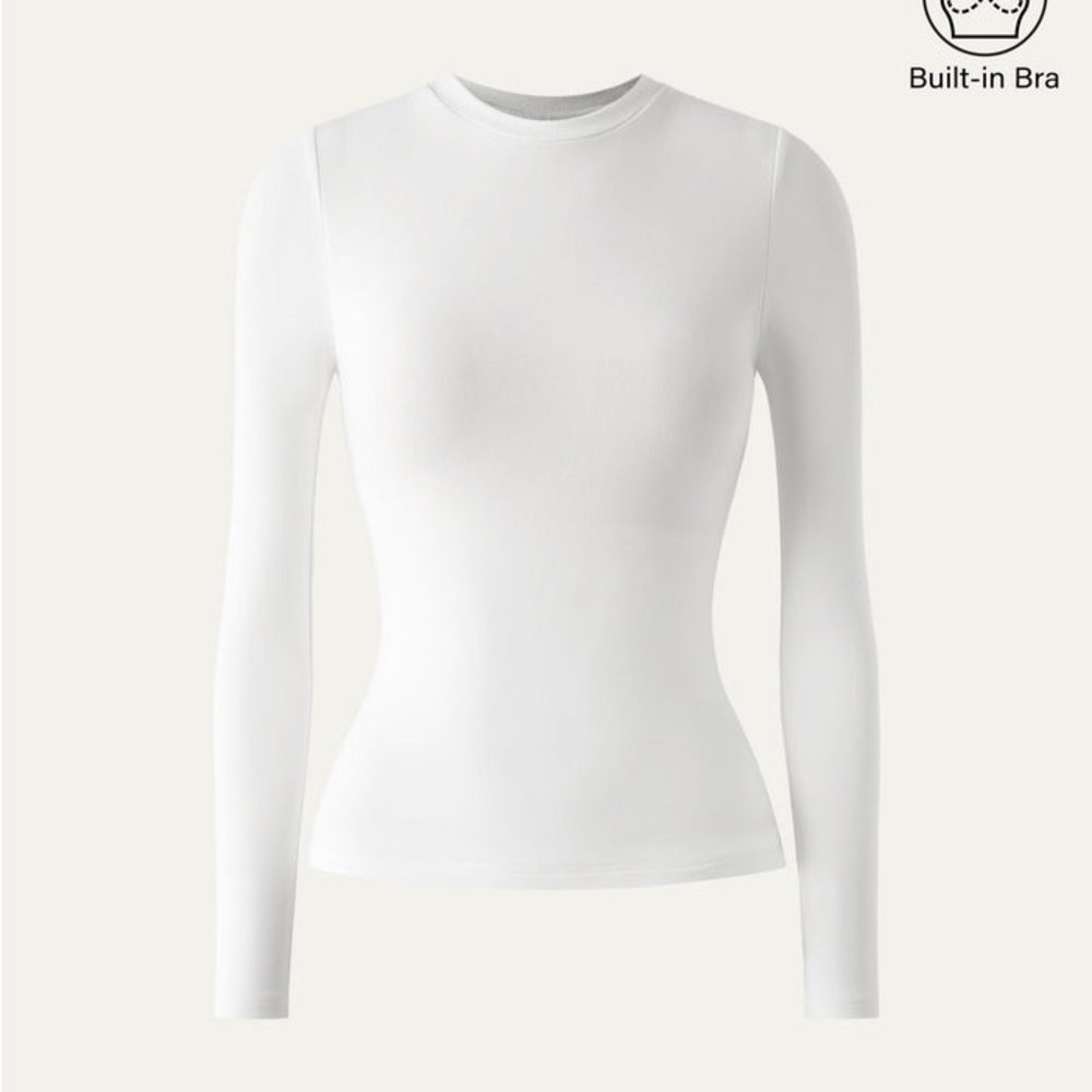 OGL White Long Sleeve Top